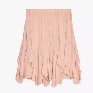 Zara Collection Ruffle Skirt